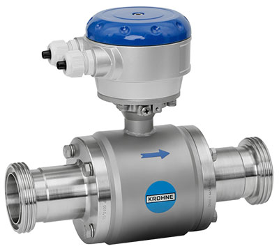 Электромагнитный датчик расхода KROHNE OPTIFLUX 6000