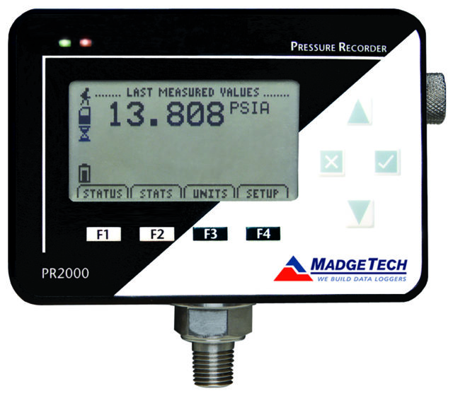Регистратор данных давления MadgeTech PR2000