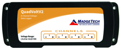 Регистратор данных напряжения MadgeTech QuadVoltV2