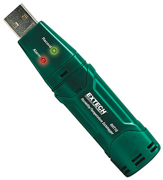 Регистратор данных влажности и температуры Extech RHT10