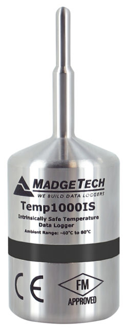 Регистратор данных температуры MadgeTech Temp1000IS