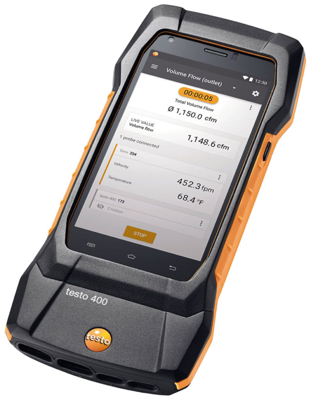 Testo 400 Universal Air Flow and IAQ Instrument