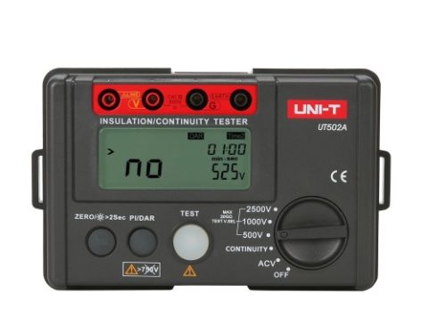 Тестер сопротивления изоляции UNI-T UT502A