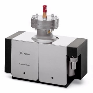 9191310M012- VacIon Plus 55 L/s pump, Diode, Fischer feedthrough, DN 63 CF-F (4.5 in CFF), with internal particle shield, without heaters
