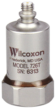 Компактный пьезоэлектрический акселерометр Wilcoxon Sensing Technologies серии 726