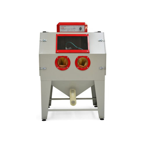 Pressure blast cabinet PAL 3/Lmanualruggedwith turntable