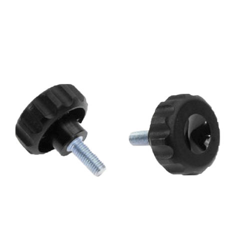 Threaded knob SR0EM 01lobepolyamidesteel