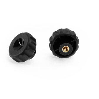 Threaded knob SR0EM 03lobepolyamidebrass