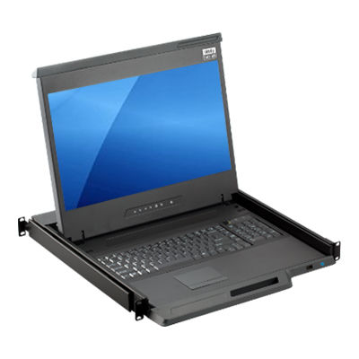 Выдвижной ящик для клавиатурыКонсоль MKD6217ЖК-мониторсо встроенным KVM-переключателем