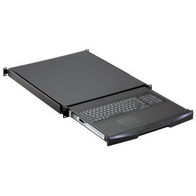 Выдвижной консольный шкаф RK120DMсо встроенным KVM-переключателем,клавиатура1U