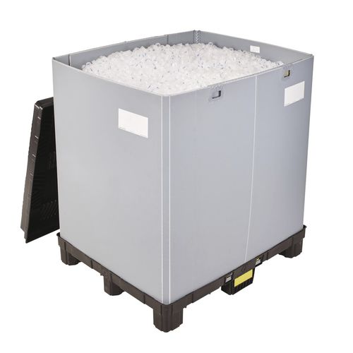 Пластиковый поддон OPTEBULK MaxCube 1200 x 1000 x 1356транспортныйсветштабелируемый