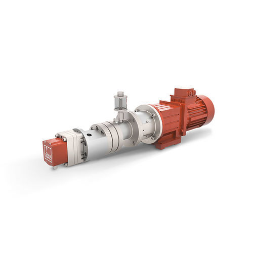 Metering pump for adhesivesfor lubricantselectric