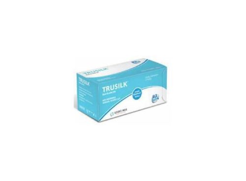 Шовные материалы India Trusilk USP 3-0, отрезной круг 3/8