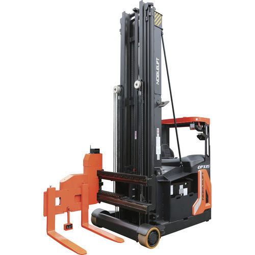 Very narrow aisle reach truck OPXI5electricside-facing seatedloading