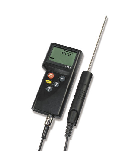 Precision thermometer P4000Pt100with LCD display°C