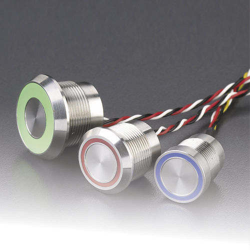 Capacitive push-button switch DRAGON seriesIK 10IP69KIP68