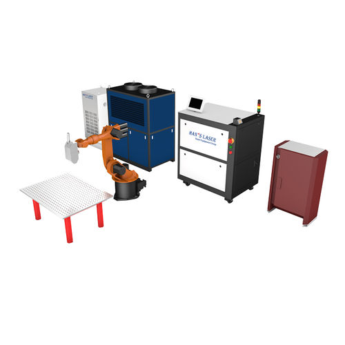 Laser cleaning system compact