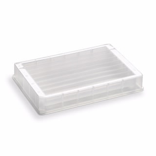 204367-100- Reservoir, 8 row, polypropylene, 10.6 mL/row, 85 mL max, pyramid base geometries, 19 mm height, irradiated,25/pk