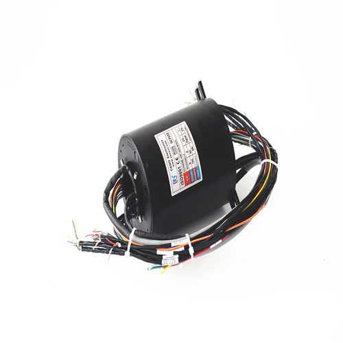 Ethernet slip ring ECN038-10P-22S-01EGthrough-borefor military applicationsfor automotive applications