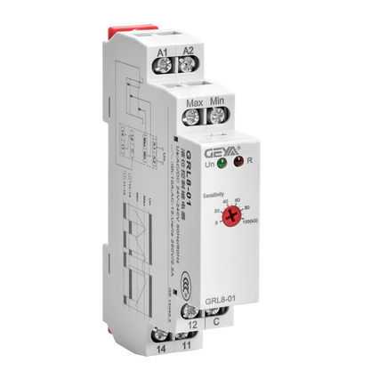 Реле контроля уровня GRL8SPDTAC/DCDIN рейка