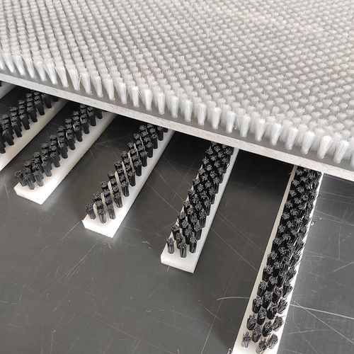 Plate brush conveyingsupportingnylon