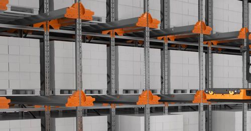Shuttle racking palletautomated