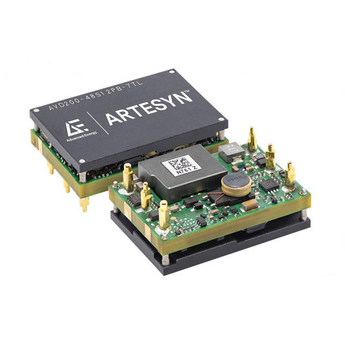 Open-frame DC-DC converter AVD200-48S12 seriesfor telecommunications equipmentsingle-output