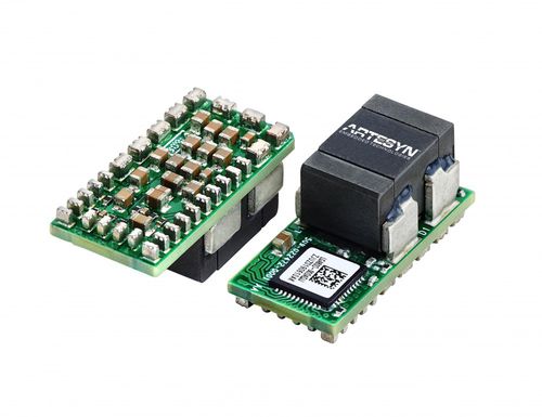 Преобразователь постоянного тока в постоянный без открытого корпуса LGA80D, неизолированный, с двумя выходами, настраиваемый