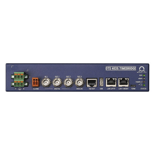 Часы PTP DTS 4020.timebridgesynchronizedIEEE 1588slave