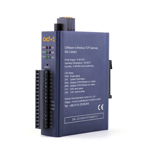 Protocol converter MG-CANEX communicationsModbusCANopen