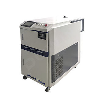 Fiber laser cleaning machine industrialwith digital display