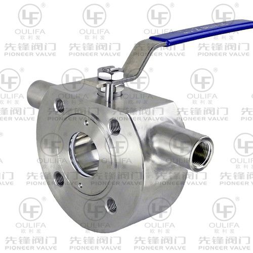 Шаровой кран BQ73F-150Lblevercontrolwafer