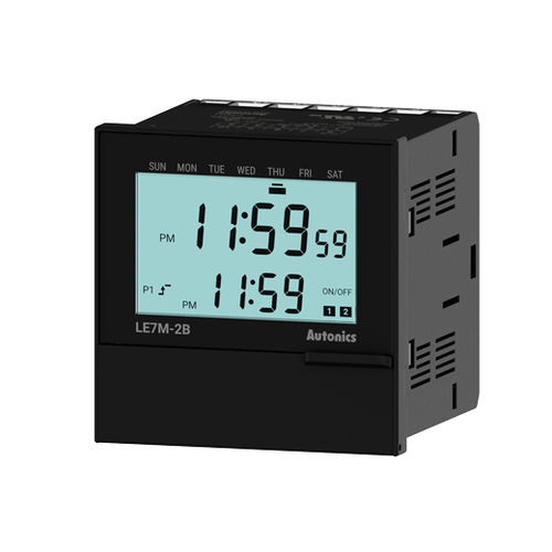 Цифровой таймер серии LE7M-2DIN Railcontrol