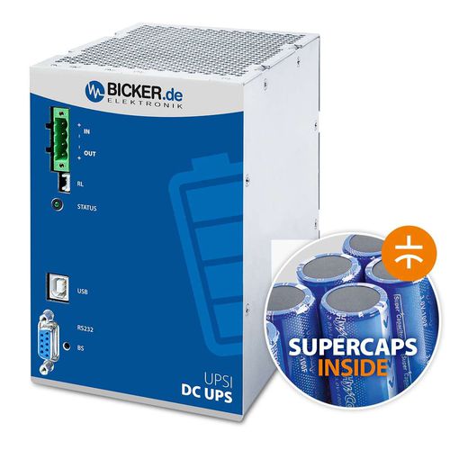 Источник бесперебойного питания с суперконденсатором UPSI-2412DP224 Vдля ПКкоммерческий