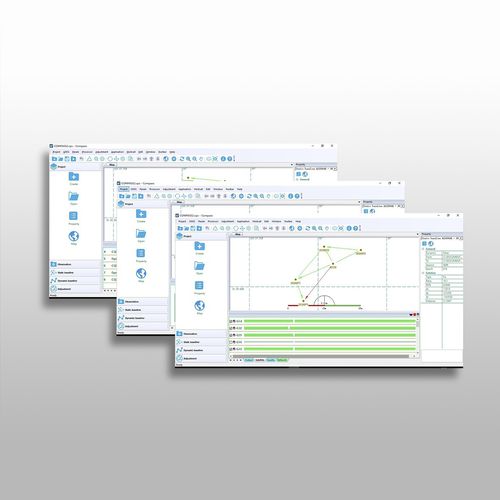 Программное обеспечение постобработки Compass SolutionОпорная сеть GNSS в автономном режимеWindows