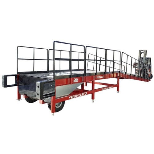 Warehouse loading ramp AZ RAMP FORMATION 2020for docksfor forklift trucksheavy haul