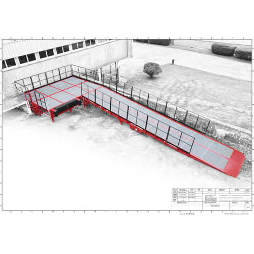 Handling truck loading ramp AZ RAMP PLATFORMfor docksfor forklift trucksfor warehouse