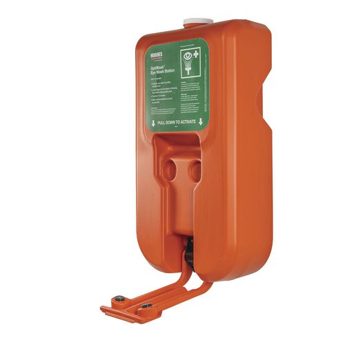 Wall-mounted eyewash station Optiwash®plasticwith tankindoor