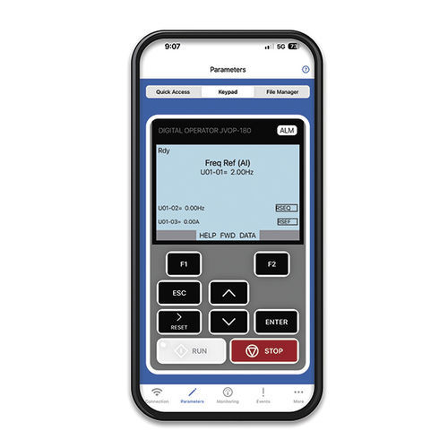 Programming mobile app Intelli-Connect™safetymonitoringconfiguration