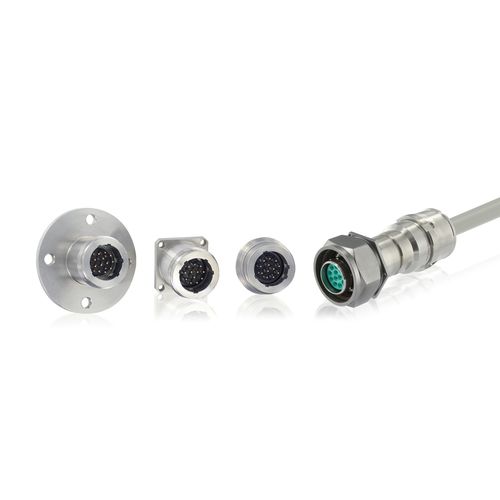 Data connector 8NA Serieselectrical power supplyhexagonalscrew