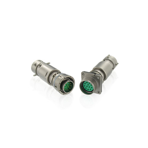 Electrical power supply connector MEN Seriesscrew couplingpowerfor nuclear applications