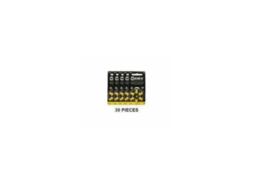 Батарейки Widex для слуховых аппаратов, размер 10 (PR70), упаковка из 30 шт.