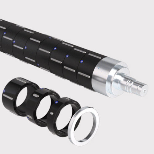 Рулонный разжимной вал стальной