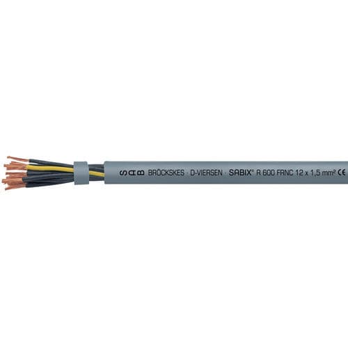 Halogen-free electrical cable SABIX® R 600 FRNCpowerDINinsulated