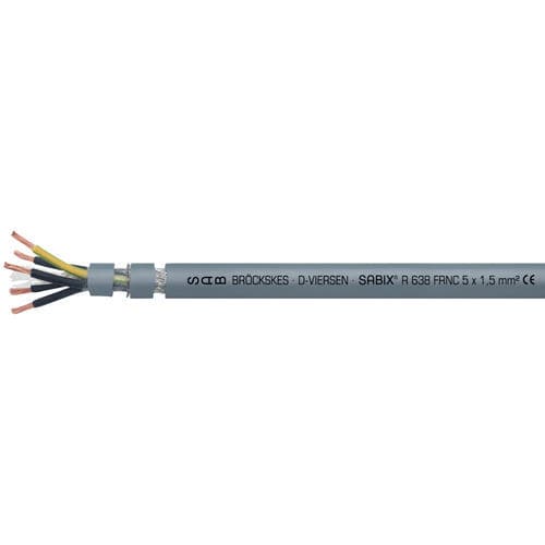 Halogen-free electrical cable SABIX® R 638 FRNCpowerDINinsulated