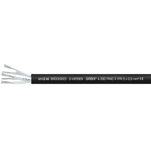 Halogen-free electrical cable SABIX® A 280 FRNC X (FR)powerDINinsulated