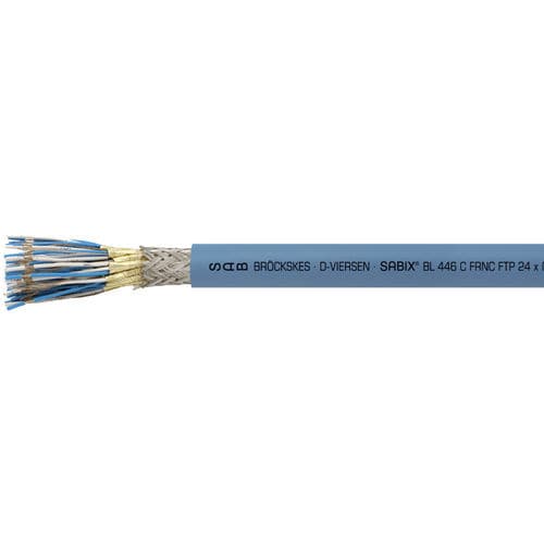 Halogen-free electrical cable SABIX® BL 446 C FRNC FTPdataDINinsulated