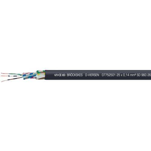 Data electrical cable SD 960 seriesDINinsulatedoil-resistant