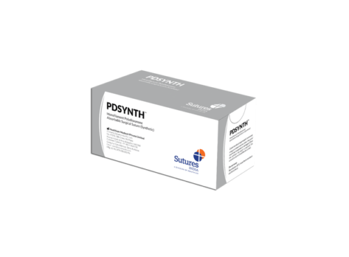 Sutures India PD Synth USP 1, обратная резка 1/2 круга