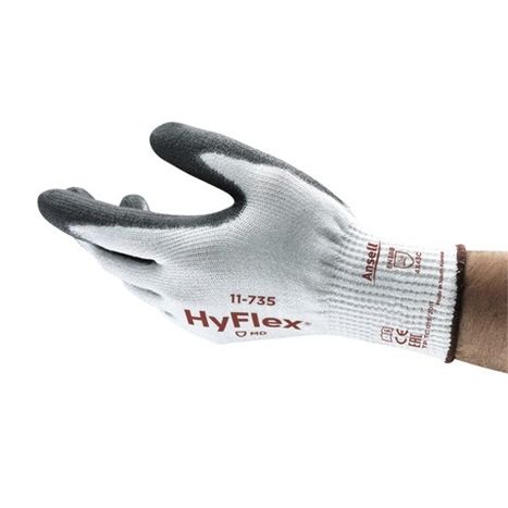Рабочие защитные перчатки HyFlex® 11-735handlingдля автомобильной промышленностипромышленные